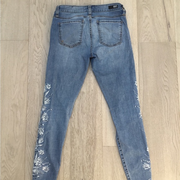 Kut From The Kloth Embroidered Jeans - Picture 2 of 4